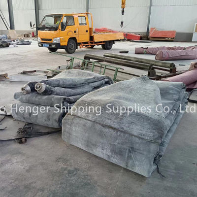 Calidad Bolsa de elevación de aire pesada de salvamento inflable marina de 500 kg fábrica