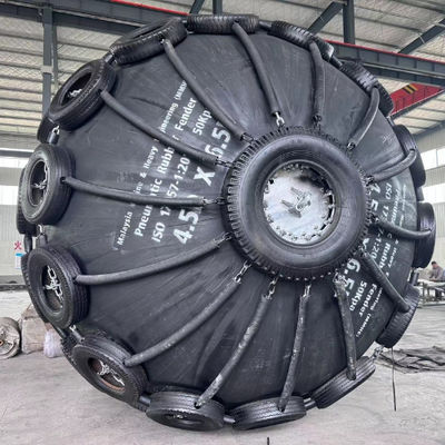 Calidad Defensa neumática de goma anticorrosiva para entornos de agua salada fábrica