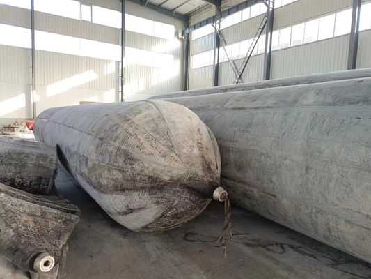 Calidad Bolsa de aire de goma marina de 4 a 12 capas para el lanzamiento de barcos y elevación de cargas pesadas fábrica