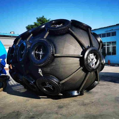 Calidad ISO17357 Fender neumático de caucho de 2,0x3,5 m de grado marino fábrica