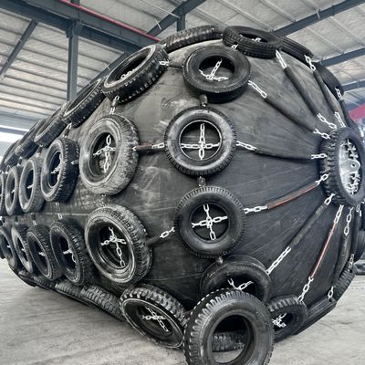 Calidad Presión interna inicial 80kpa Red de defensa marina Tipo ideal para la absorción de impactos de embarcaciones marinas y sistemas de seguridad de muelles fábrica
