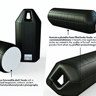 Calidad Defensas rellenas de espuma EVA con tamaños personalizados para uso en alta mar en puertos fábrica