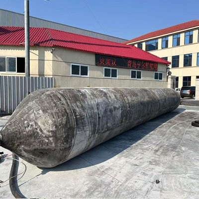 Calidad Airbag de caucho marino con conexión de manguera de inflado integrada para suministro de aire rápido en diámetros de 0,8-3 m y longitudes de 4-25 m fábrica
