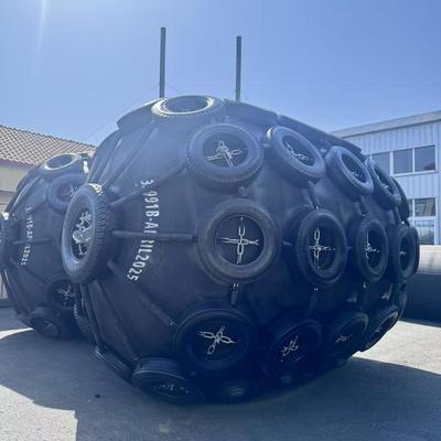 Calidad CCS/BV/LR/DNV Certified High-Quality Black Pneumatic Rubber Fender – Ideal for STS/STD Marine Operations fábrica