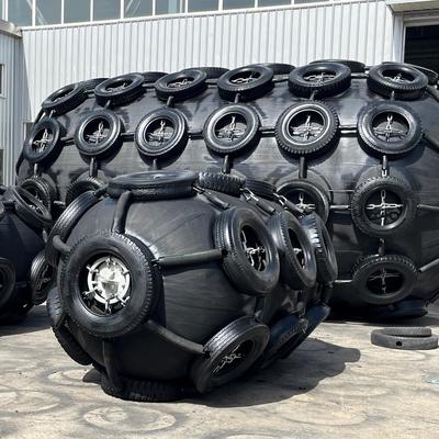 Calidad Defensas neumáticas de goma marina de alta resistencia diseñadas para la absorción de impactos de embarcaciones y aplicaciones de seguridad en el atraque en puertos fábrica