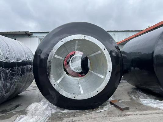 Calidad Defensa cilíndrica rellena de espuma con cadenas galvanizadas en caliente DIA 0.5m-4.5m fábrica