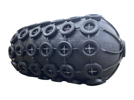 Calidad Defensa de goma neumática con válvula de seguridad incluida, que ofrece resistencia a la intemperie y barandilla de protección contra colisiones tipo rodillo para la seguridad del atraque de buques. fábrica