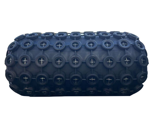 Calidad Defensa de goma neumática con válvula de seguridad incluida, que ofrece resistencia a la intemperie y barandilla de protección contra colisiones tipo rodillo para la seguridad del atraque de buques. fábrica