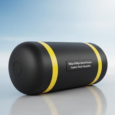 Calidad Seguridad de las bolsas de aire de caucho negro para el transporte marítimo Protección ambiental verde eficaz fábrica