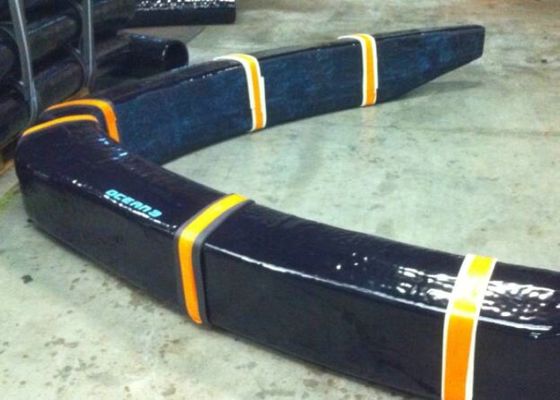 Calidad Defensas llenadas espuma sólida del barco de EVA con resistencia del envejecimiento de la elasticidad de la correa de la cerradura alta fábrica