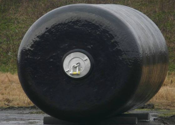 Calidad Protección llenada espuma marina de alta resistencia de la nave de las defensas del barco del negro de la defensa fábrica