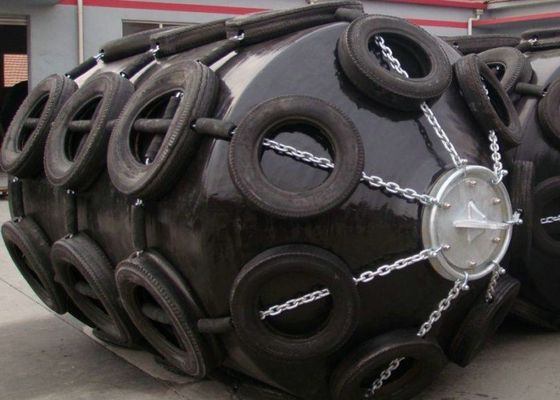Calidad High Density Foam Core Foam Filled Fender with High Energy Absorption Capacity and Positive Buoyancy for Marine Protection fábrica