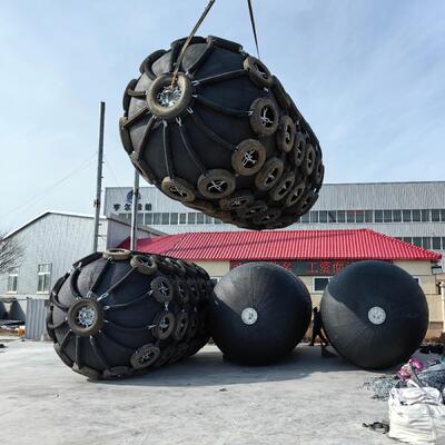 Calidad Diámetro de 0,5 m a 4,5 m Fender neumático de caucho fábrica