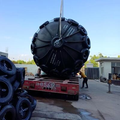 Calidad Customized Height Foam Filled Fender Protect Ship Board Production Time 5 to 10 Days Durable Marine Dock Bumper Solution fábrica