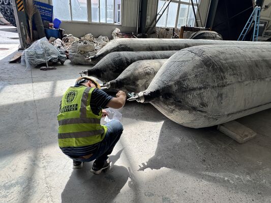 Calidad Anti Corrosion Marine Rubber Airbag for Long Term Saltwater Service with 0.8-3 M Diameter fábrica