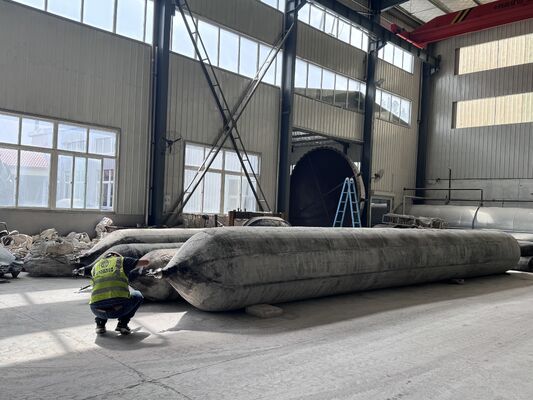 Calidad Anti Corrosion Marine Rubber Airbag for Long Term Saltwater Service with 0.8-3 M Diameter fábrica
