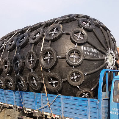 Calidad color de goma del negro de la defensa del barco 80kPa del barco marino de las defensas con el certificado de CCS fábrica