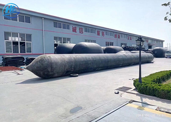 Calidad Muelle de elevación de lanzamiento Marine Rubber Airbags del globo del salvamento de la nave fábrica