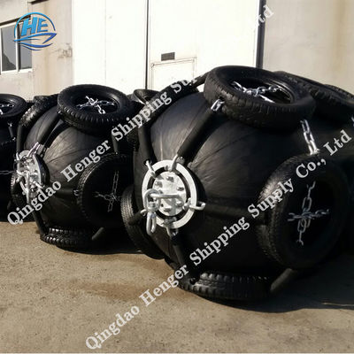 Calidad Defensa marina neumática oscura de la buena tirantez del aire para los portacontenedores CCS fábrica