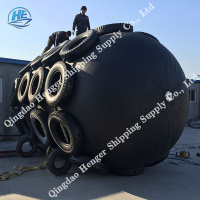 Calidad defensas de la boya de 50KPa/de 80Kpa ISO 17357 Marine Rubber Fender Yokohama Ship fábrica