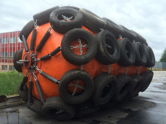 Calidad Low Maintenance Required UV Resistant And Corrosion Resistant Foam Filled Fender with High Energy Absorption Capacity for Marine Floating Fender fábrica