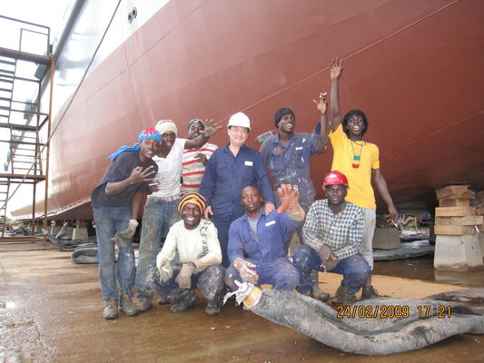 Calidad Compuerta flotante que levanta el globo de goma inflable que mueve a Marine Rubber Airbag usada fábrica