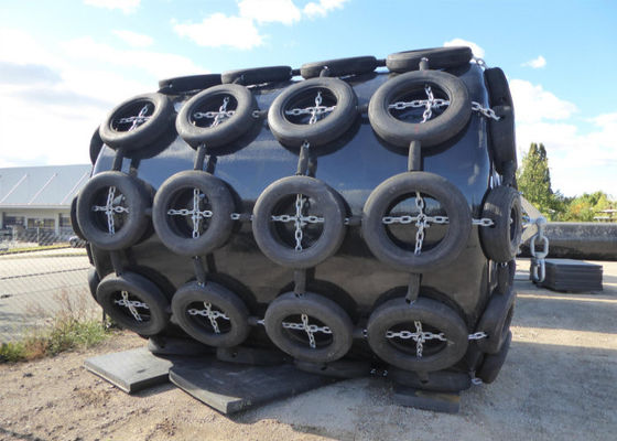 Calidad Low Maintenance Required UV Resistant And Corrosion Resistant Foam Filled Fender with High Energy Absorption Capacity for Marine Floating Fender fábrica