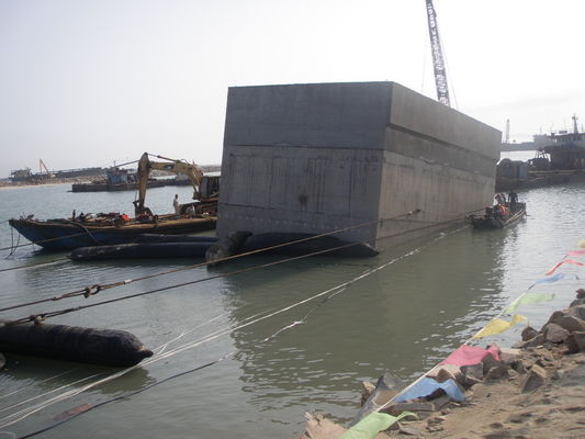 Calidad 0.08Mpa los 250T/M Ship que lanza a Marine Salvage Airbags fábrica