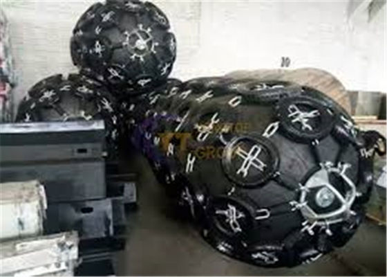Calidad defensa de goma del barco de la protección del buque de los 3.3m 50kPa 80kPa fábrica