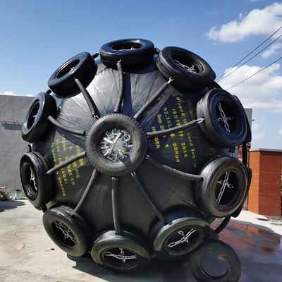 Calidad Tipo de goma neumático estándar defensa de la honda de la defensa del ISO 17357 de Yokohama fábrica