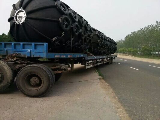 Calidad Marine Fender Pneumatic Type Fenders inflable flotante de goma natural Yokohama fábrica