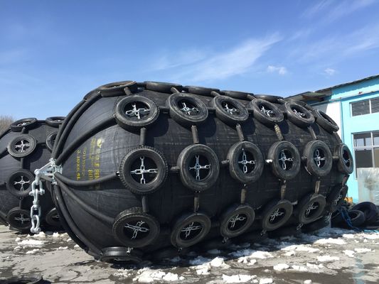 Calidad Defensas del tipo y de la espuma de Depandable Marine Pneumatic Rubber Fender Yokohama fábrica