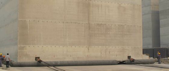 Calidad Nave y Marine Airbag de elevación del lanzamiento de muelle de Marine Heavy Lifting Airbags Dry fábrica