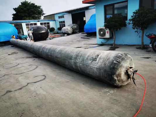 Calidad 8 capas de D15 L12m envían a Marine Airbags Marine Rubber Airbag de lanzamiento fábrica