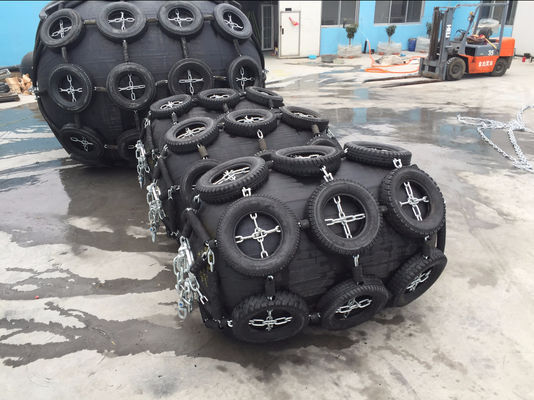 Calidad 50Kpa D2.0*3.5L Penumatic Marine Fender Natural Rubber fábrica