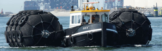 Calidad Redes de la cuerda que flotan el tipo neumático defensa de Marine Fender d de las defensas de goma neumáticas fábrica
