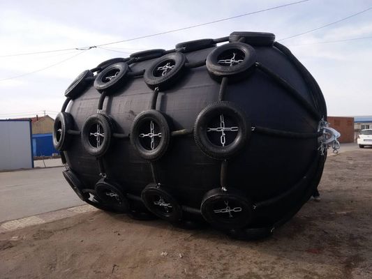 Calidad Redes de la cuerda que flotan el tipo neumático defensa de Marine Fender d de las defensas de goma neumáticas fábrica