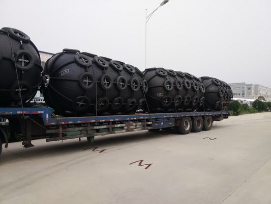 Calidad Redes de la cuerda que flotan el tipo neumático defensa de Marine Fender d de las defensas de goma neumáticas fábrica