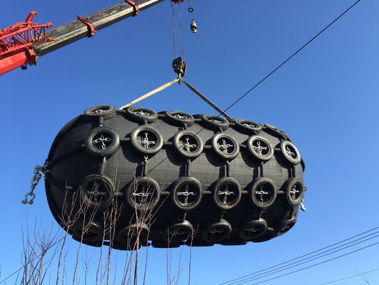 Calidad Topes de la esquina acanalados de Yokohama Marine Rubber Fender Marine Dock fábrica