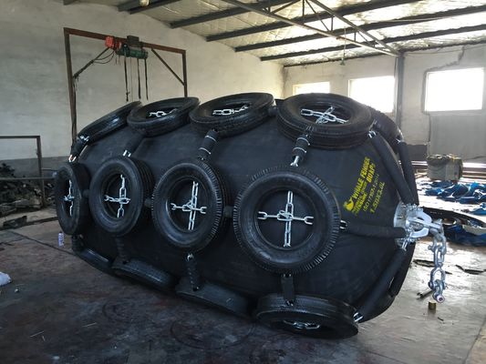 Calidad Defensas de 50KPA/80KPA Marine Rubber Fender ISO Yokohama fábrica