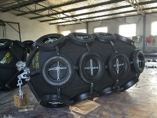 Calidad Defensas de 50KPA/80KPA Marine Rubber Fender ISO Yokohama fábrica