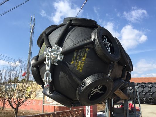 Calidad Defensa de goma neumática acanalada neumática de Yokohama del equipo marino de la defensa de Yokohama fábrica