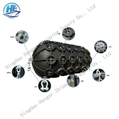 Calidad Defensa de goma neumática neta de la cadena de neumático de la defensa 50Kpa 80Kpa de Yokohama fábrica