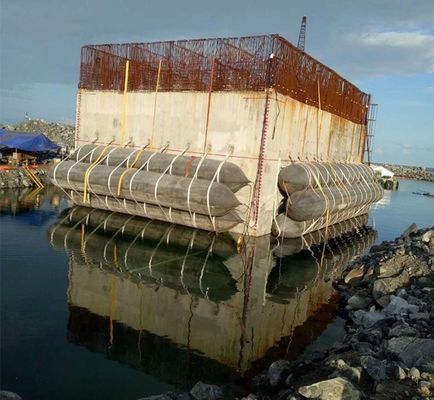 Calidad Sacos hinchables de lanzamiento Marine Rubber Airbag inflable de la nave de la presión baja fábrica