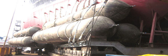 Calidad Sacos hinchables de lanzamiento Marine Rubber Airbag inflable de la nave de la presión baja fábrica
