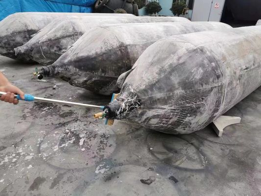 Calidad Los sacos hinchables de goma de elevación pesados de la presión baja utilizaron a Marine Airbag de goma fábrica