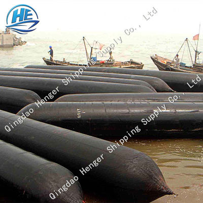 Calidad Saco hinchable de goma de D15*L20m Marine Rubber Airbag Boats Ships fábrica