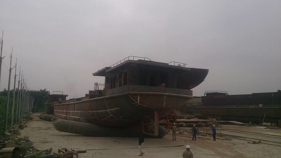 Calidad Bolso de elevación del aire de goma neumático para el lanzamiento de la nave fábrica