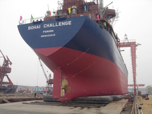 Calidad Bolso de elevación del aire de goma neumático para el lanzamiento de la nave fábrica