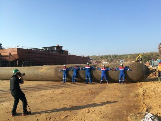 Calidad Caucho natural de lanzamiento de los sacos hinchables CCS BV de la nave del ISO fábrica